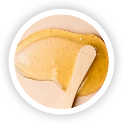 Soft wax used for smooth hair removal on larger areas